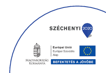 Széchényi 2020 ESZA logó